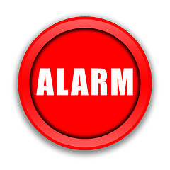 Image showing Alarm big red button