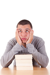 Image showing Stressed Student