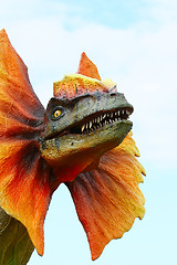 Image showing Dilophosaurus dinosaur