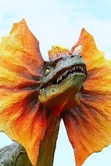 Image showing Dilophosaurus dinosaur