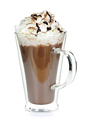 Image showing Cup of hot chocolate