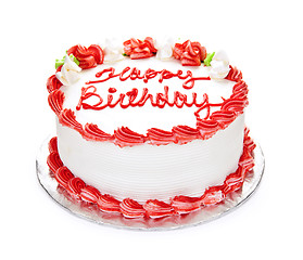 Image showing Birthday cake