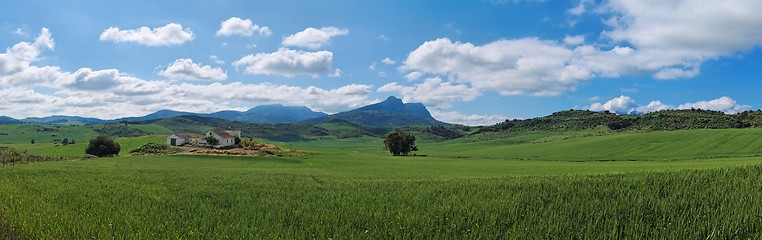 Image showing Rural Spanish landscape in spring