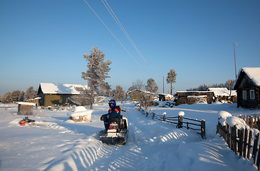 Image showing Northern village