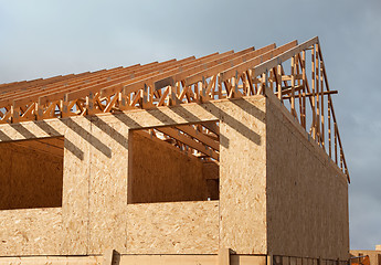 Image showing Construction of a new home