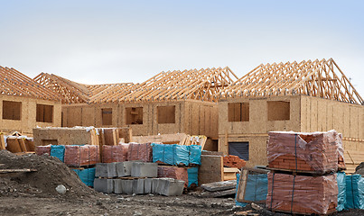 Image showing Construction of new homes