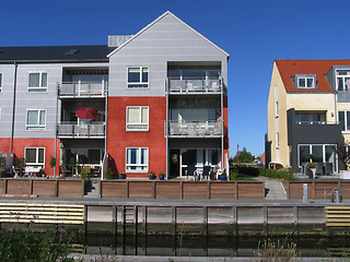 Image showing Waterfront apartments