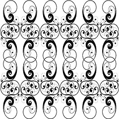 Image showing Seamless floral pattern