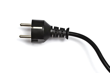 Image showing Electric plug isolated 