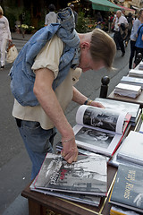 Image showing Art books for sale
