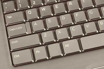 Image showing laptop keyboard