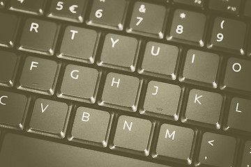 Image showing laptop keyboard