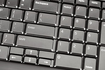 Image showing laptop keyboard