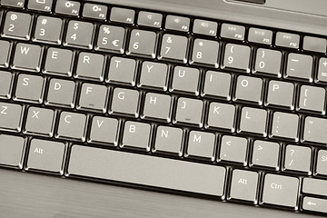 Image showing laptop keyboard