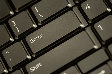 Image showing laptop keyboard