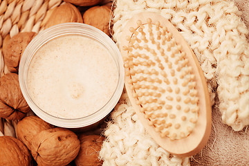 Image showing walnut body scrub