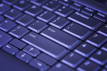 Image showing laptop keyboard