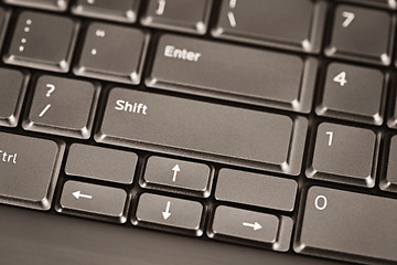 Image showing laptop keyboard