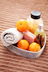 Image showing spa items