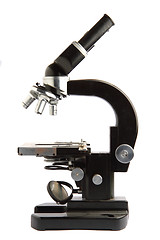 Image showing old microscope