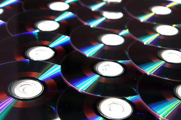 Image showing CD and dvd background