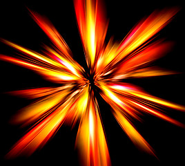 Image showing abstract explosion background 