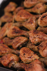 Image showing grilled chicken legs