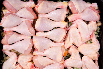 Image showing raw chicken legs 