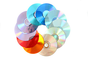 Image showing color dvd