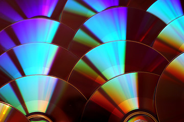 Image showing CD and dvd background