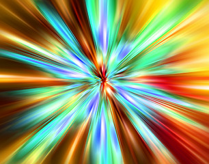 Image showing abstract explosion background 