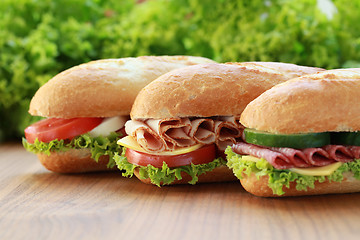 Image showing Sandwiches