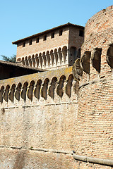 Image showing Fortress of Ravaldino in ForlÃ¬, Italy