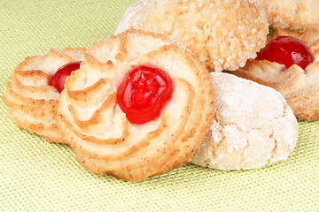 Image showing Assorted almond pastries