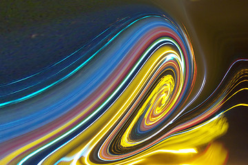 Image showing swirl of colour