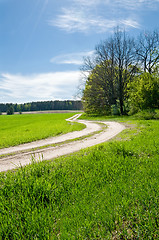 Image showing Rural road