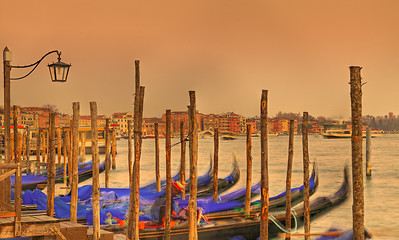 Image showing Venetian sunset