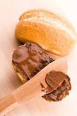 Image showing Bread with chocolate