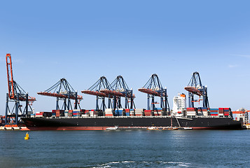 Image showing Container ship