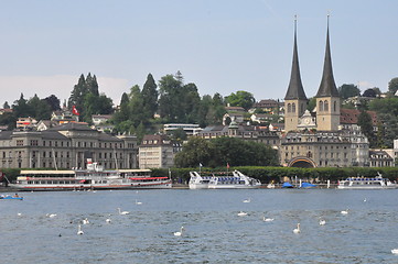 Image showing Lucerne in Switzerland