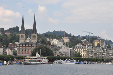 Image showing Lucerne in Switzerland