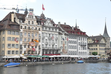 Image showing Lucerne in Switzerland