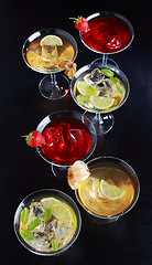 Image showing Cocktails