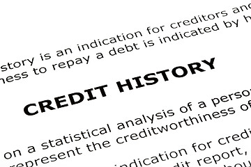 Image showing Credit History