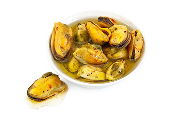 Image showing Mussels