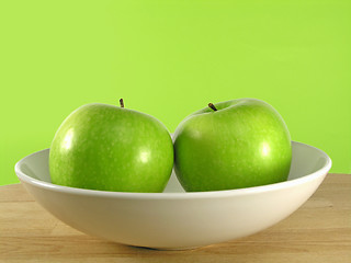 Image showing green apple