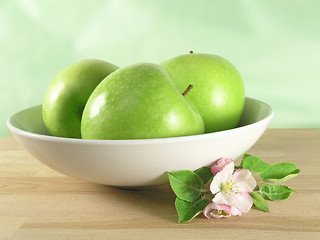 Image showing green apple