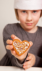 Image showing Decorated Christmas gingerbread