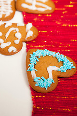 Image showing Decorated Christmas gingerbread