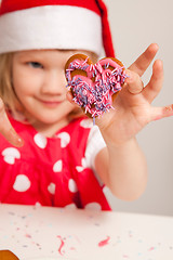 Image showing Decorated Christmas gingerbread